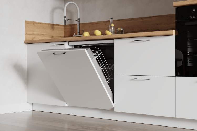 Готовая кухня 2550 Эмаль, Белый Арника РМ в.8-4