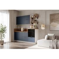 Готовая кухня 2100 ПВХ, Ежевика Арника РМ в.4