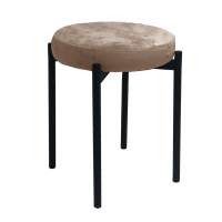 Табурет M DikLine, M05 шоколад, ножки черные