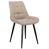 Стул кухонный Стул DikLine 206М B03 BEIGE, ножки черные
