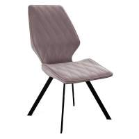 Мягкий стул Стул DikLine 242M B5 LATTE/ ножки черные