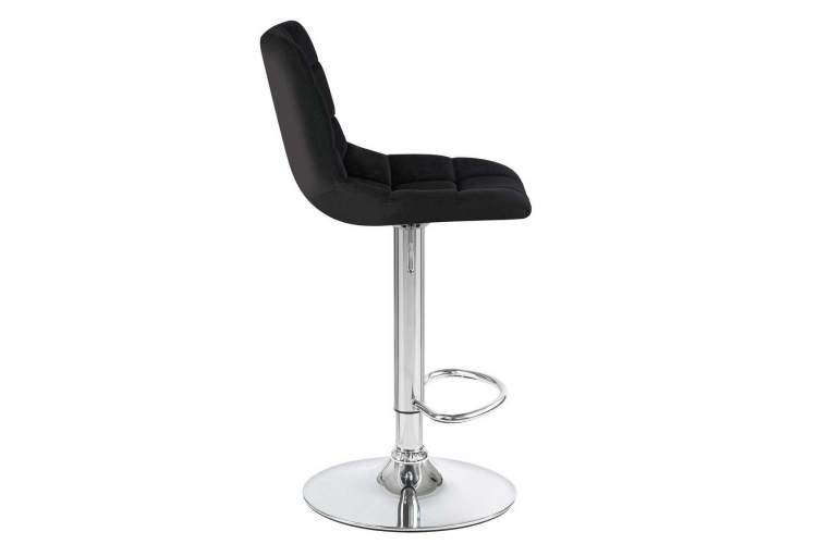 Стул барный DOBRIN TAILOR, черный велюр (MJ9-101)-1