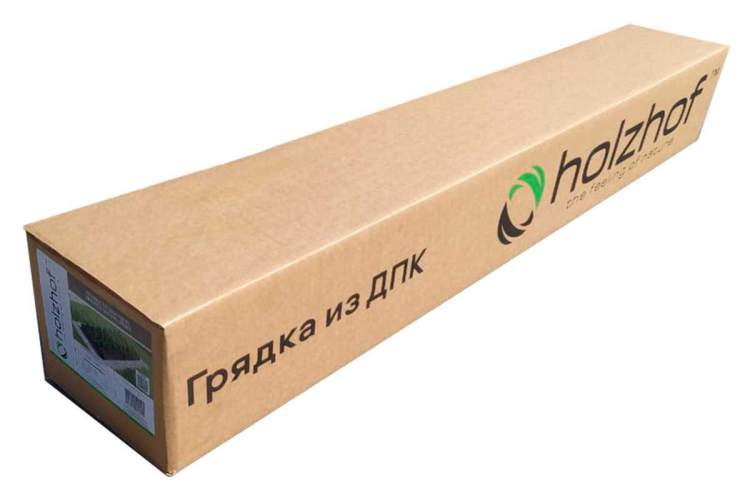 Грядка из ДПК Holzhof 300x100x15 см, венге-2