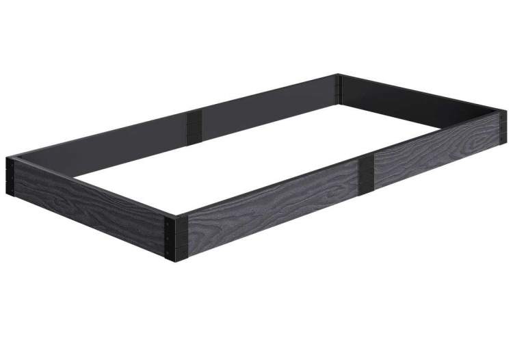 Доска ДПК для грядок Holzhof Eco S 150x25x2950 мм, антрацит-1