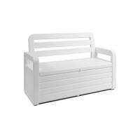 Сундук пластиковый Сундук-лавочка Toomax, 270 л, белый