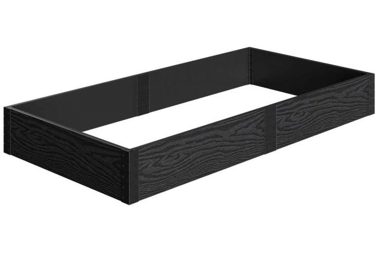 Доска ДПК для грядок Holzhof Eco L, 250*25*2950мм, антрацит-1