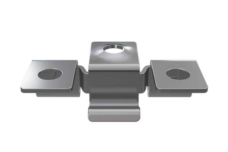 Клипса HILST Premium 3D (металл), 5мм (упак. 100шт)-2