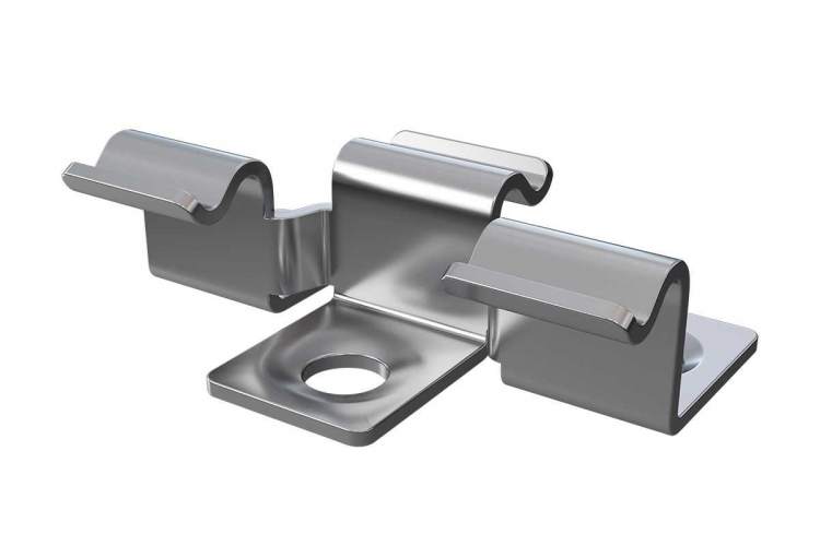 Клипса HILST Premium 3D (металл), 6мм (упак. 100шт)-3