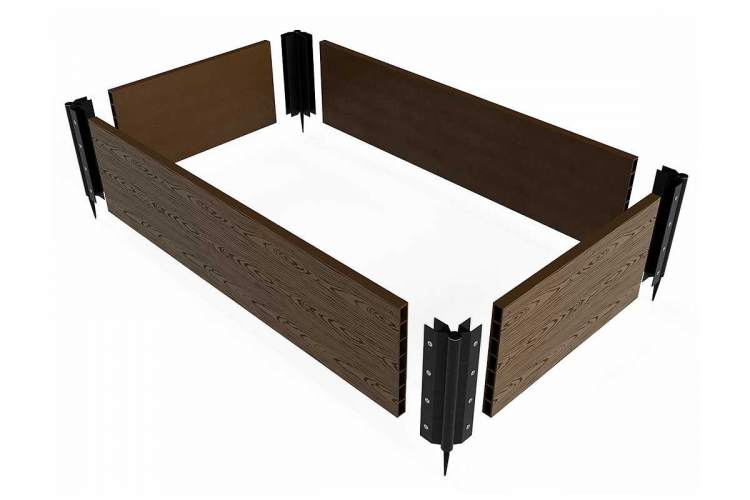 Доска грядочная 300*30*2950мм, венге NauticPrime-13