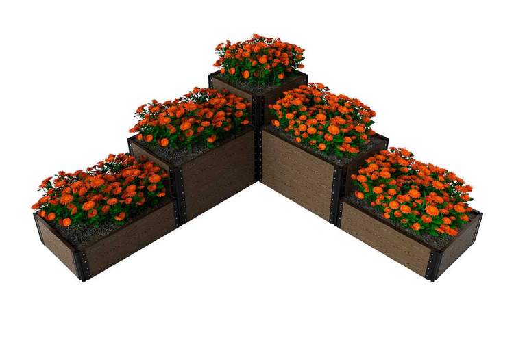 Доска грядочная 300*30*2950мм, венге NauticPrime-18