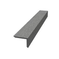 Уголок ДПК для террасной доски NauticPrime, 60*40*2900мм, темно-серый