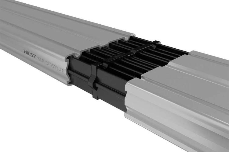 Соединитель алюминиевой лаги HILST Slim 60х20 (упак. 10шт)-2