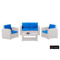 Комплект мебели Rattan Premium 4, СЕРЫЙ