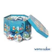 Набор ёлочных шаров Winter Glade, папье-маше, 14 шт.