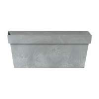 Кашпо для цветов Prosperplast Cube Case Beton 25,5л, бетон