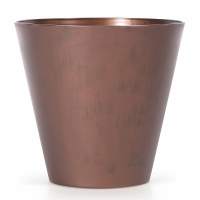 Кашпо для цветов Prosperplast Tubus Corten 28,5л, кортен сталь