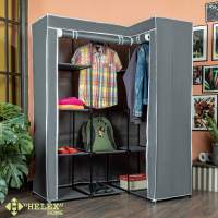Напольная вешалка-шкаф для одежды Helex Home W-34