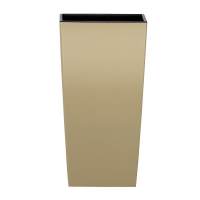 Кашпо для цветов Prosperplast Urbi Square 49+21л, кофе