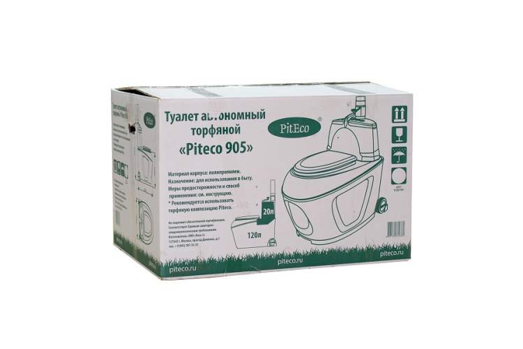 Биотуалет Piteco 905 торфяной-4