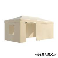 Тент-шатер быстросборный Helex 4361 3х6х3м полиэстер шампань