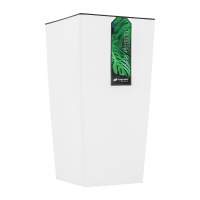 Кашпо для цветов Prosperplast Urbi Square 11,4+5л, белый