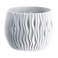 Кашпо для цветов Prosperplast Sandy Bowl Basic 1,4л, белый