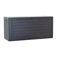 Ящик для хранения Prosperplast Woodebox 280л, антрацит