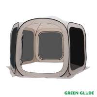 Тент садовый быстросбборный Green Glade 72602 3,65х3,65х3,65х2,29 м полиэстер