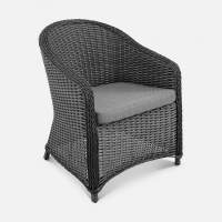 Кресло Primo Искусственный ротанг Mossle 295 RAL 8017