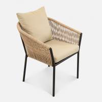 Стул Patio Искусственный ротанг Zimmy 162 RAL 9005