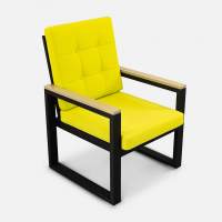 Кресло Quadro Алюминий Calista 6 RAL 9005