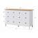 Комод Хемнэс Hemnes, 8 ящиков белый/светло-коричневый