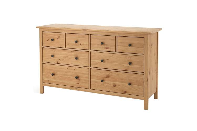 Комод Хемнэс Hemnes КЫМОР, 8 ящиков светло-коричневый