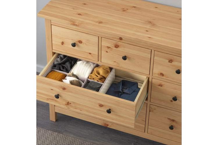 Комод Хемнэс Hemnes КЫМОР, 8 ящиков светло-коричневый-3