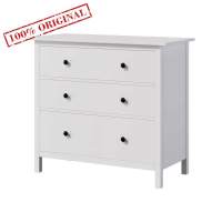 Комод 3 ящика ХЕМНЭС белый ИКЕА (IKEA)