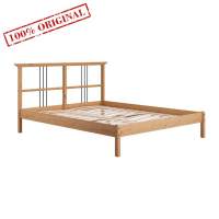 Двуспальная Кровать 160x200 РИКЕНЕ (ВОЙВЫВ)светло-коричневый (3 уп.) IKEA