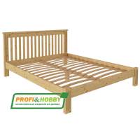 Кровать Pino Rino 1800 х 2000 сосна, без покраски