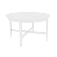 Стол круглый ИКЕА ХЕМНЭС кантри белый ИКЕА (IKEA)