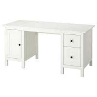 Стол письменный 12 КАНТРИ (ХЕМНЭС)белый (2 уп.) ИКЕА (IKEA)
