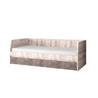 Кровать Джаз каштан найроби/оникс 90x200