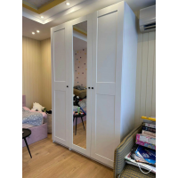 Шкаф Гардероб IKEA PAX (комбинация) с полками 150x60x233 см (белый)