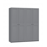 Шкаф Гардероб IKEA PAX 200x60x233 см (серый)