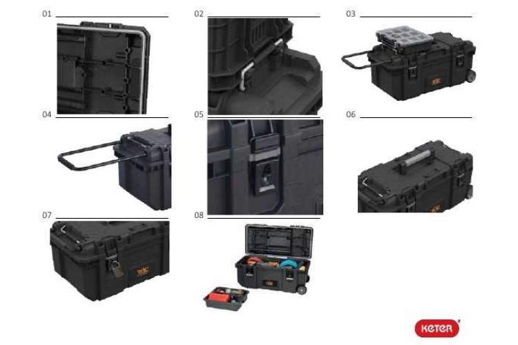 ROC Gear Mobile Job Box 28" Ящик для инструментов (17210204/ROC)-4