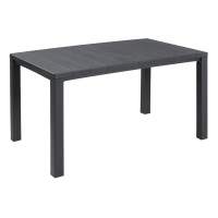 Стол Джули (Julie dining table) графит пластиковый
