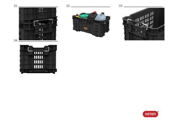 ROC Gear Crate Ящик 22" для инструментов 33.8 L (17202245/ROC)-2