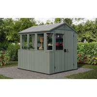 Дачная конструкция Darwin Potting Shed 6x8 17213240 Keter 261341 сарай пластиковый