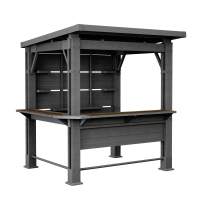 Беседка "Бар" Bar Gazebo Graphite