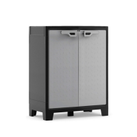 Шкаф уличный пластиковый Шкаф ARMADIO BASSO TITAN BK/GL KETER PAL.H.102