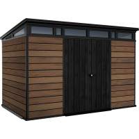 Сарай Пент 11х7 PENT 11X7 SHED HOR (темно-коричневый) (размеры 342 х 216 см)