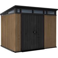 Сарай Пент 9х7 PENT 9X7 SHED VER (коричневый) (размеры 279 х 216 см)